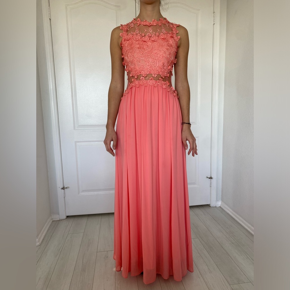 Prom Dress Peach Size 2